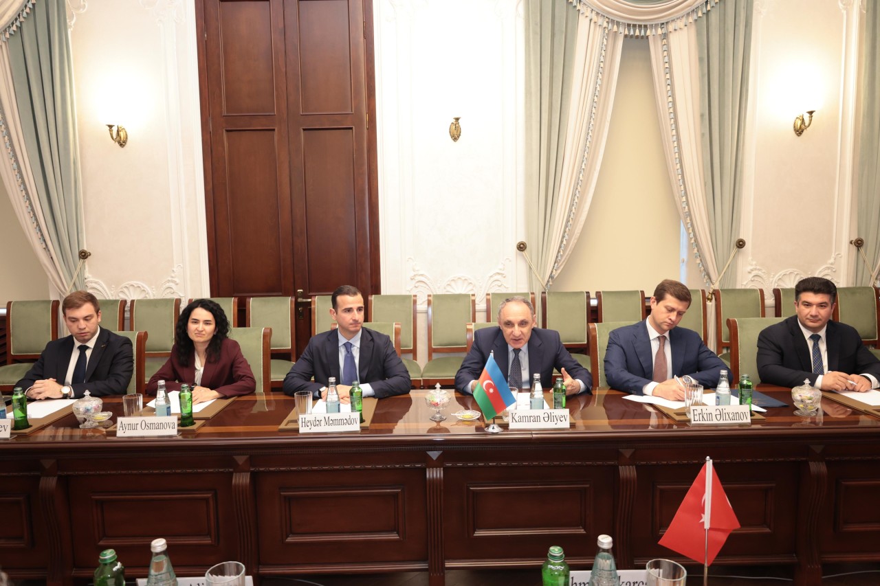 Baş prokuror Türkiyənin Baş Ombudsmanı ilə görüşdü - FOTOLAR